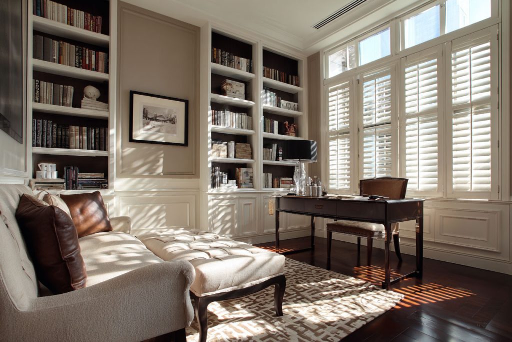 客廳是百葉窗彰顯大氣的最佳場所