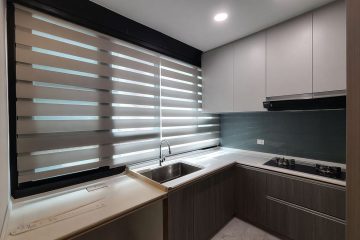 廚房安裝調光簾