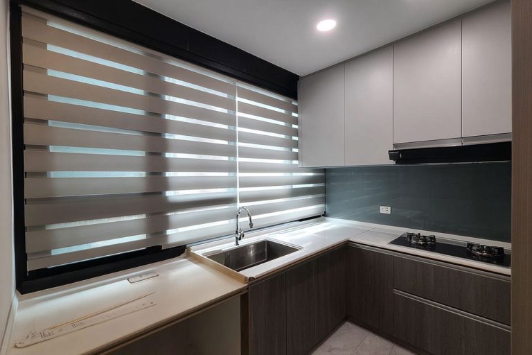 廚房安裝調光簾