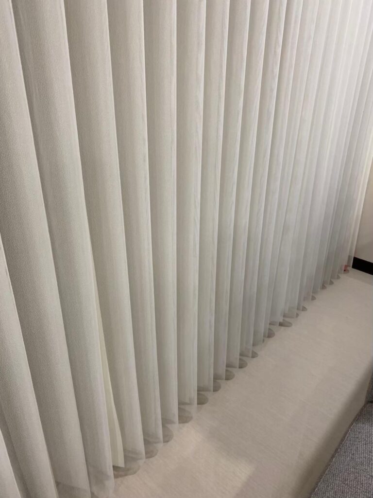 直立柔紗簾每片簾頁各自獨立