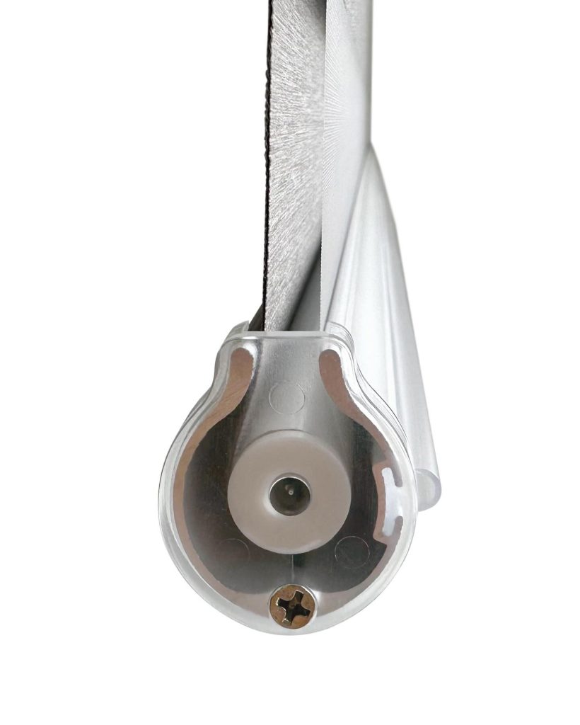 海星調光簾底部的的側邊