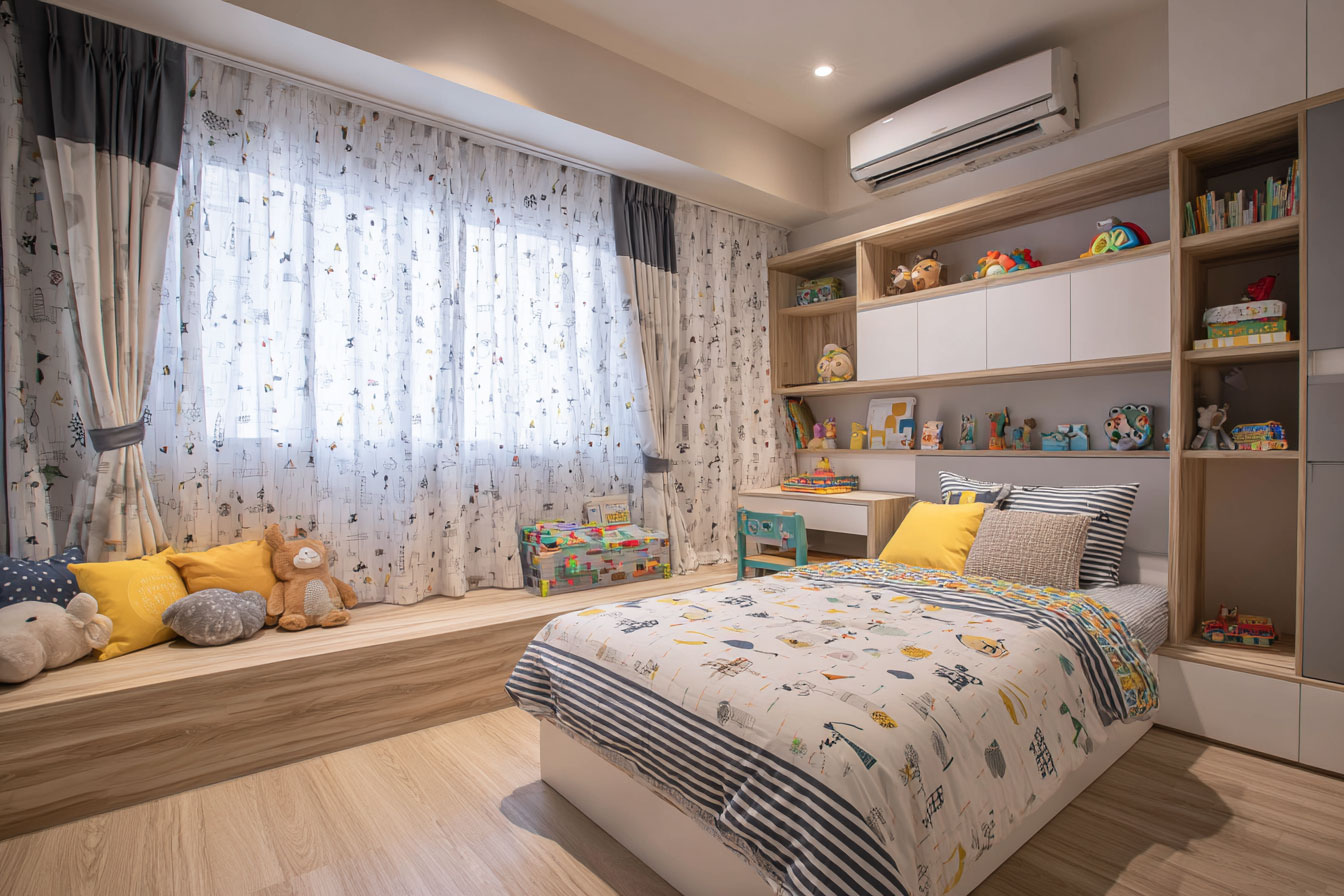 兒童房窗簾
