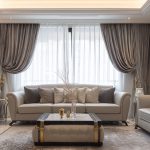 法式風格需要布簾與紗簾來勾勒浪漫線條