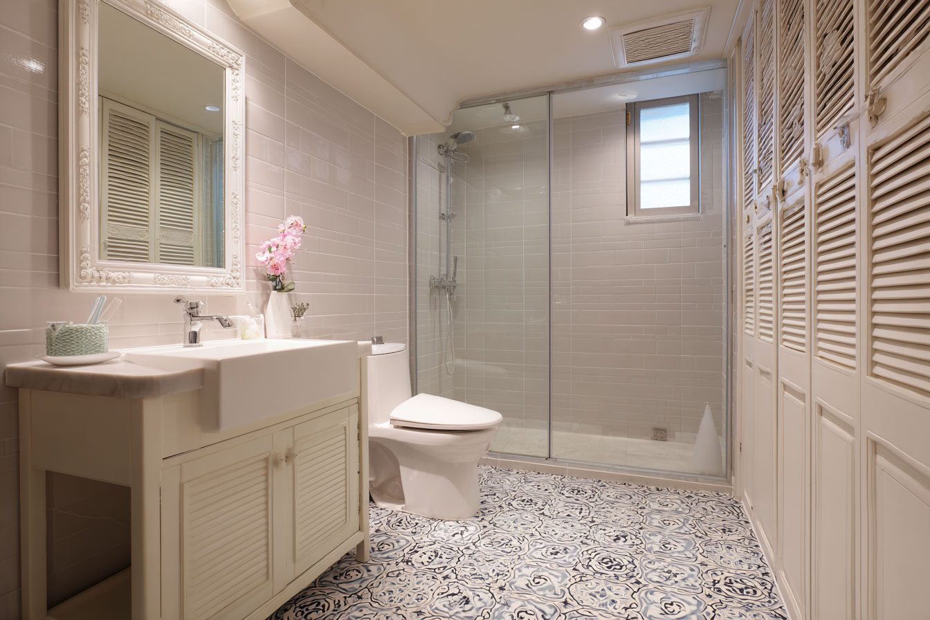 浴室對外通風小窗