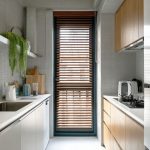 百葉是廚房對外門窗最好的選項之一