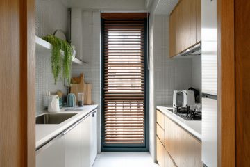 百葉是廚房對外門窗最好的選項之一