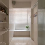 鋁百葉簾經常是浴室對外窗簾類型