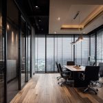 高級商業辦公室裝設百葉簾