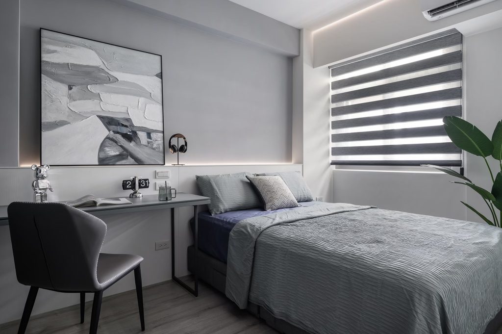 臥室調光簾具有遮光、濾光多元功效。